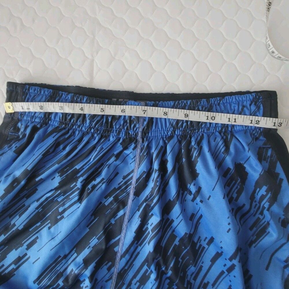 Nike Dri-Fit Activewear Shorts Mens Size S Small Blue Black Pockets - Picture 6 of 9